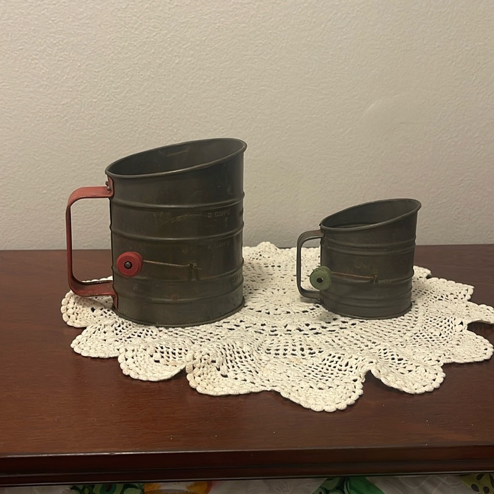 Vintage sifters